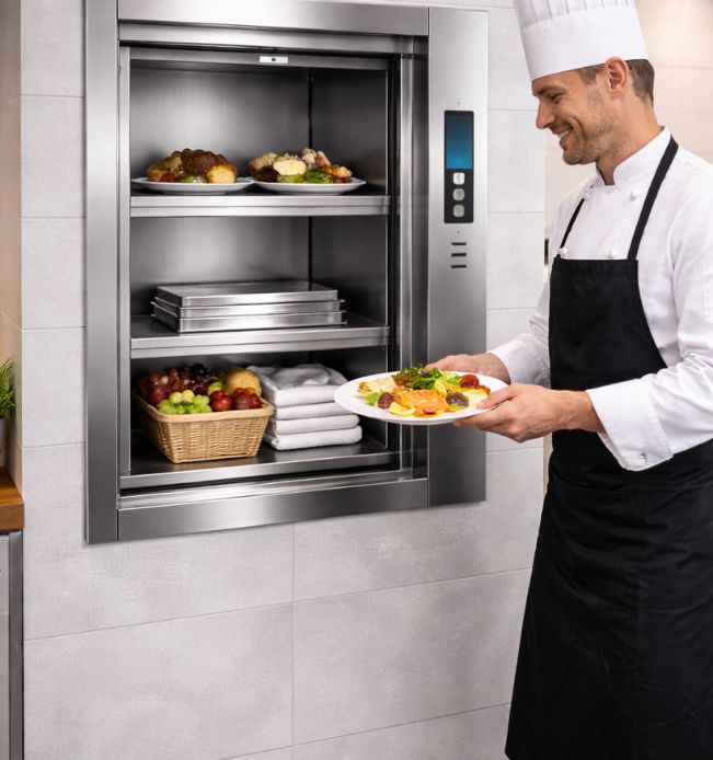hotel dumbwaiter