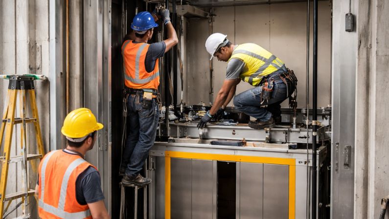 elevator installation in uae