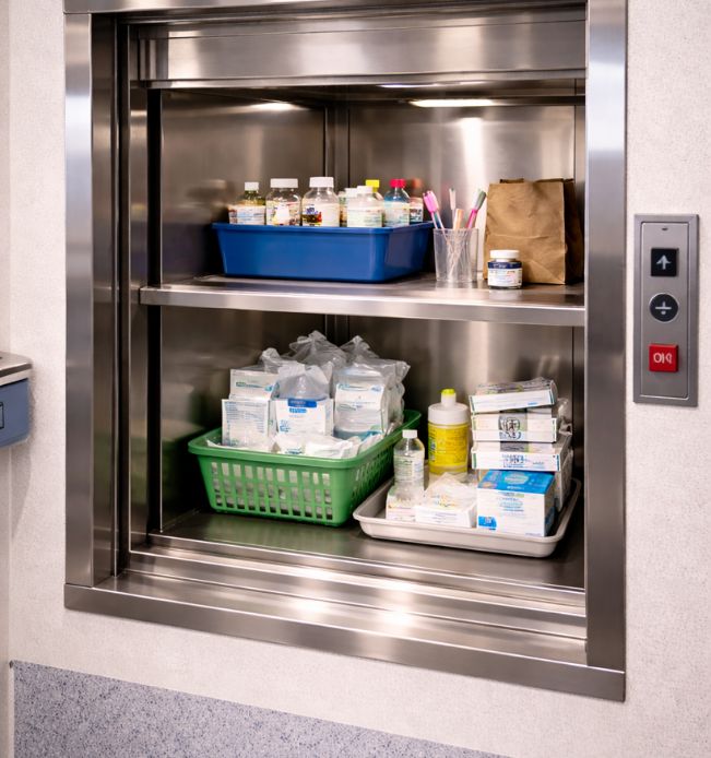 hospital dumbwaiter elevator