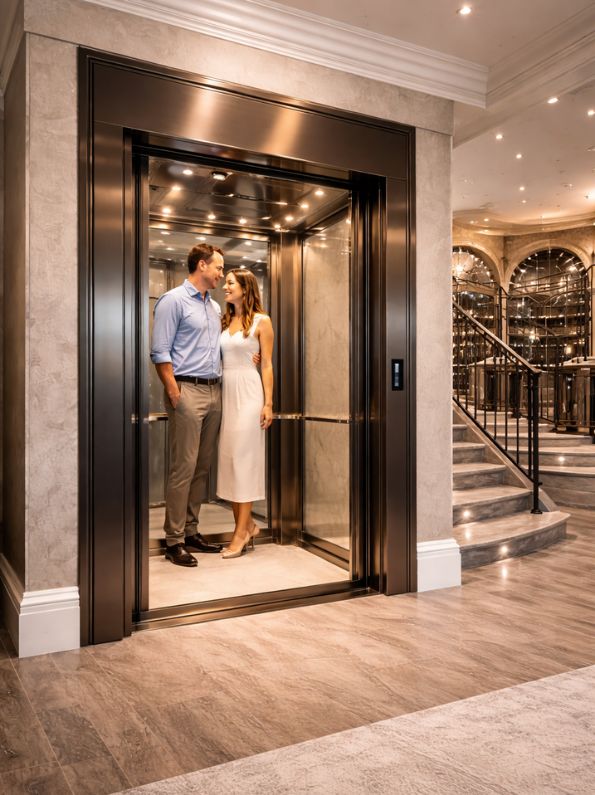 hydraulic villa elevator