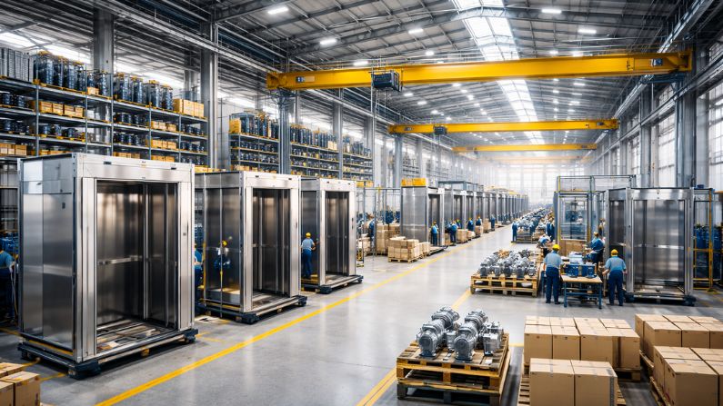 elevator manufacturing in uae