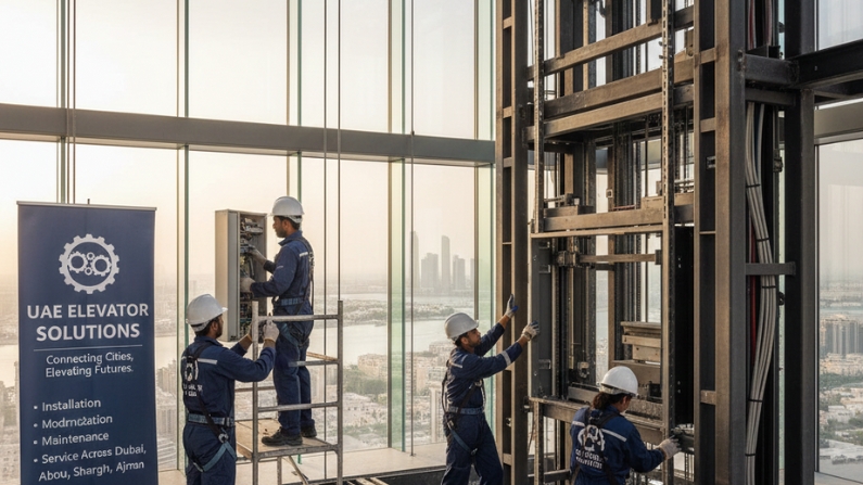 Elevator installation companies in Dubai providing residential and commercial lift services