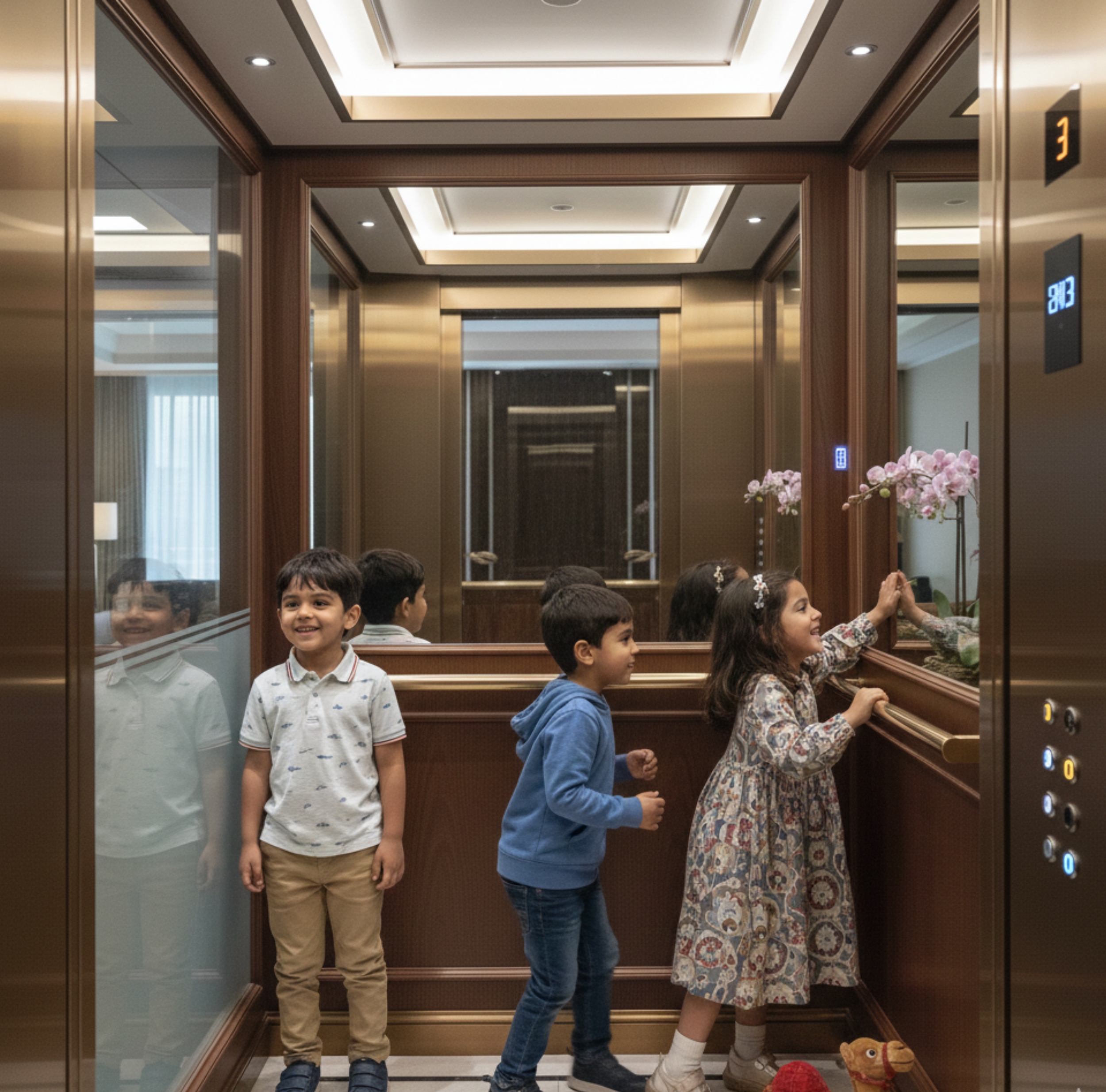 High-quality residential home elevator in Ras Al Khaimah for villas and private homes.