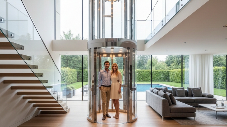 Home elevator price in Dubai residential lift cost