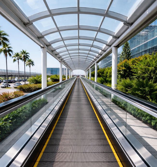 outdoor moving walkway