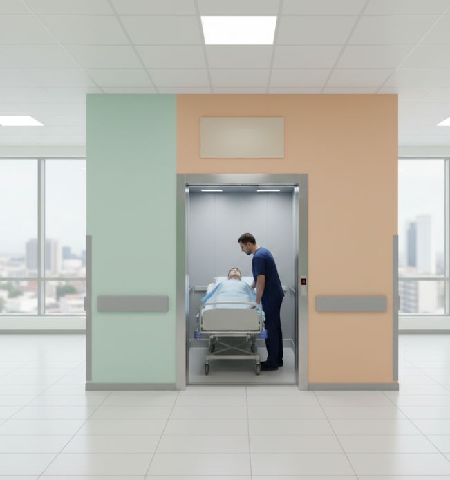 hospital bed elevator