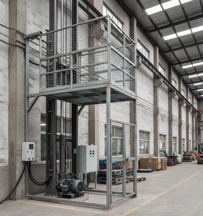 industrial platform elevator