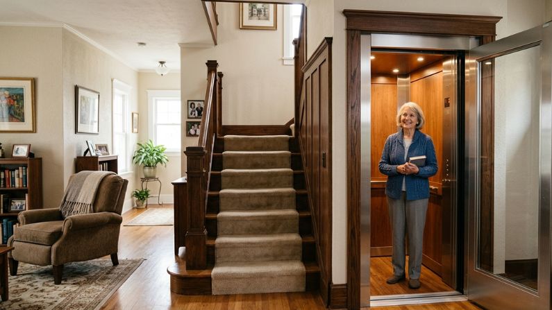 adding elevator to existing home