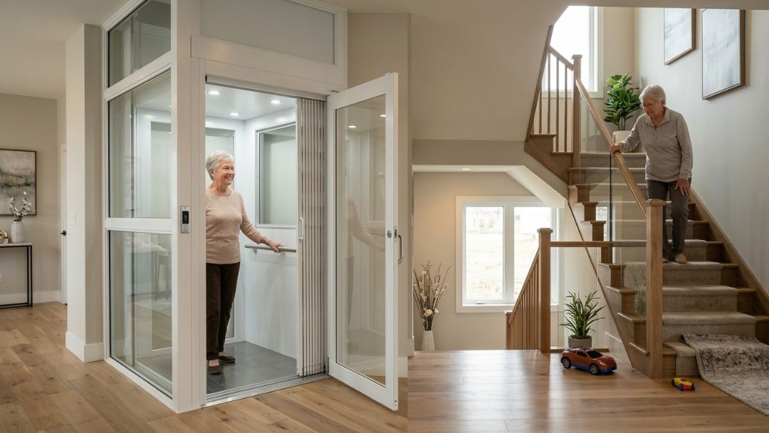 Home Elevator vs Stairs Safety | Why Elevators Are a Safer Choice for Modern Homes