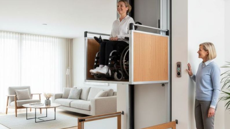 home wheelchair elevator