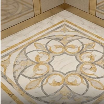 Customized flooring materials<br />
