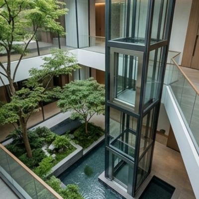 Internal courtyards<br />
