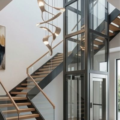Open staircase areas