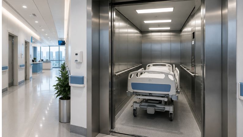 healthcare elevator solutions in abu dhabi