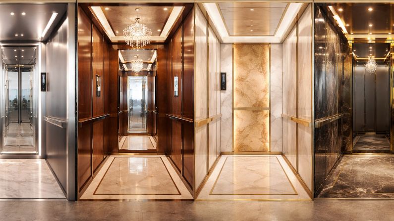 stylish lift cabin designs