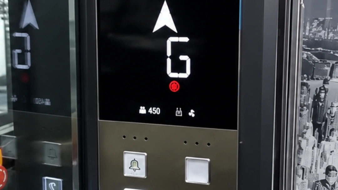 elevator control panel in dubai