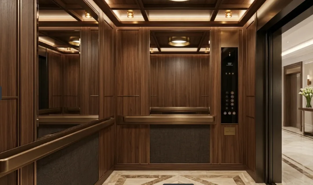 Elevator Cabin Finishes for Luxury Villas in the UAE
