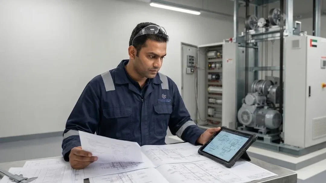 elevator certification requirements in uae